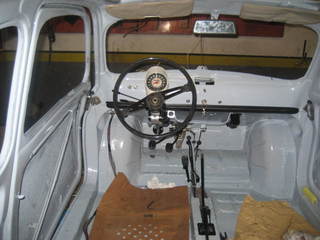 Restauro Fiat 500D - Scocca interna